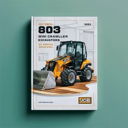 JCB 803 Mini Crawler Excavators SN 0666001-0667435 Service Repair Workshop Manual PDF
