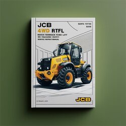 JCB 940 4WD RTFL (ROUGH TERRAIN Fork LIFT) SN 1484000-1484181 Manual de servicio y reparación 