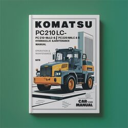 Komatsu PC210-8 Pc210lc-8 Pc210nlc-8 Pc230nhd-8 Pc240lc-8 Pc240nlc-8 Hydraulic Excavator Operation Service Repair Workshop Manual PDF