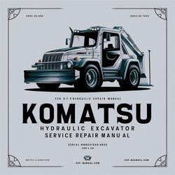 Komatsu Pc75uu-1 Hydraulic Excavator (serial Number: 2908 Up) Service Repair Workshop Manual PDF