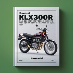 1997-2007 Kawasaki KLX Series KLX300R Motorcycle Service Repair Workshop Manual PDF
