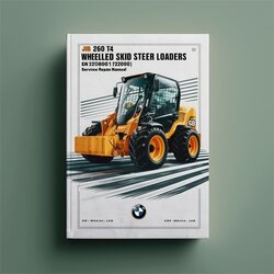 JCB 260 T4 Wheeled Skid Steer Loaders (ROBOT) SN 2196001-2201001 Service Repair Workshop Manual PDF