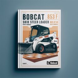 Bobcat 853 F Skid Steer Loader Bics SN 510375001 Above Parts Catalog PDF
