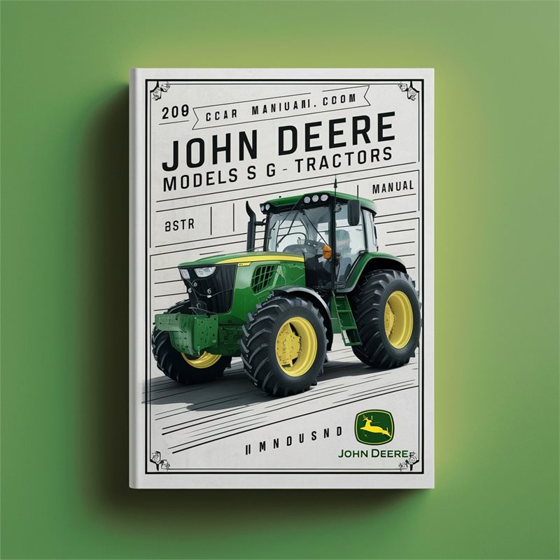 John Deere Models G Tractors Parts Catalog PDF