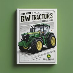 John Deere Models GW Tractors Parts Catalog PDF