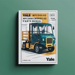 Yale MPC060AD MPC080AD (A898) Pallet Truck Parts Catalog PDF