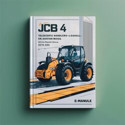 JCB 520-4 Telescopic Handlers-loadall-sn 0500000-0519999 Service Repair Workshop Manual PDF
