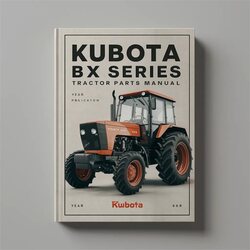 Kubota BX Series Tractor Parts Catalog PDF