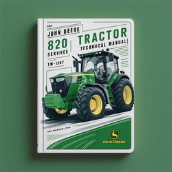 John Deere 820 Tractor (TM1297) Service Repair Workshop Manual PDF