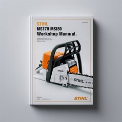 Stihl MS170 MS180 Service Repair Workshop Manual PDF