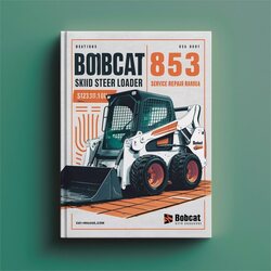 Bobcat 853 Skid Steer Loader SN 512311001 Above Service Repair Workshop Manual PDF