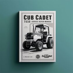 CUB Cadet 7530 Service Repair Workshop Manual PDF