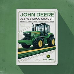 John Deere 335 435 Log Loader (TM1875) Service Repair Workshop Manual PDF