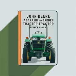John Deere 430 Lawn Garden Tractor Service Repair Workshop Manual PDF