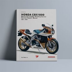 1981-1982 Honda CBX Models CBX1000 Motorcycle Service Repair Workshop Manual PDF
