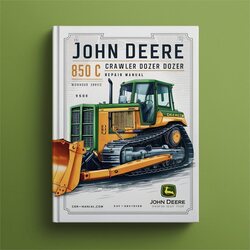 John Deere 850 C Crawler Dozer Workshop Service Repair Manual 