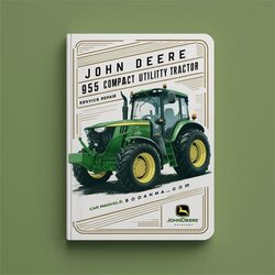 John Deere 955 Compact Utility Tractor Manual de servicio y reparación 