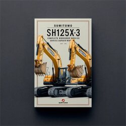 Sumitomo Sh125x-3 Sh135x-3 Excavator Service Repair Workshop Manual PDF