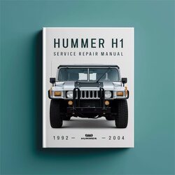 1992-2004 Hummer H1 Service Repair Workshop Manual PDF