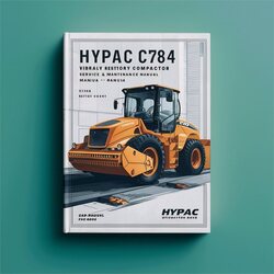Hypac C784 Vibratory Compactor Operation Parts Catalog PDF