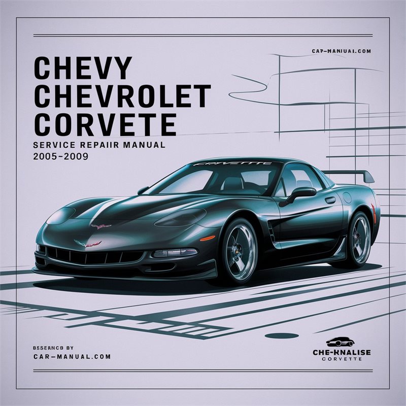 2005-2009 Chevrolet Chevy Corvette Service Repair Workshop Manual PDF