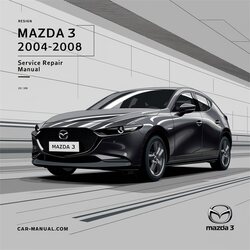2004-2008 Mazda 121 Service Repair Workshop Manual PDF