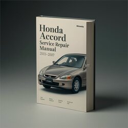 2003-2007 Honda Accord Service Repair Workshop Manual PDF