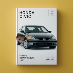 2006-2007 Honda Civic Service Repair Workshop Manual PDF