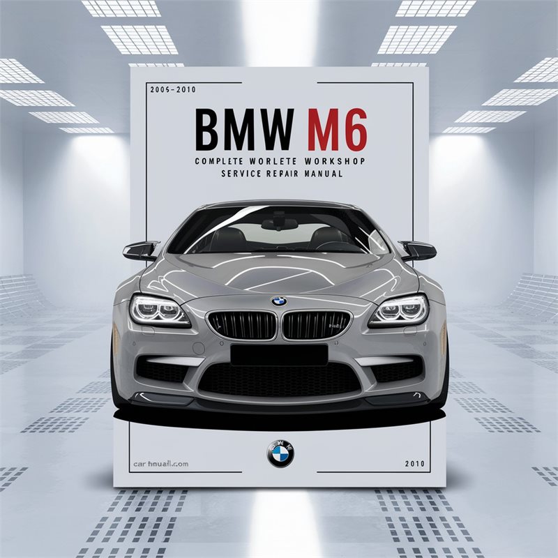 2006-2010 BMW 3 Series M6 E63 E64 Service Repair Workshop Manual PDF