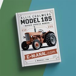 Allis Chalmers Tractor Model 185 Service Repair Workshop Manual PDF