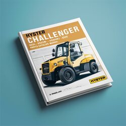 Hyster Challenger H25XM H30XM H35XM H40XM H40XMS D001 Forklift Parts Catalog PDF