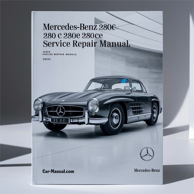 Mercedes 280 Benz Series Service Repair Workshop Manual PDF