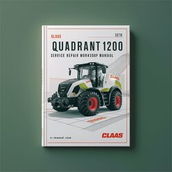 Claas Quadrant 1200 Baler Service Repair Workshop Manual PDF