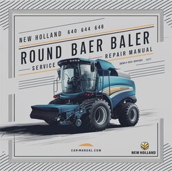 New Holland 640 644 648 Round Baler Service Repair Workshop Manual PDF
