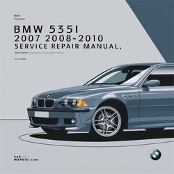 2007-2010 BMW 2 Series 535I Service Repair Workshop Manual PDF