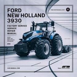 Ford New Holland 3930 Service Repair Workshop Manual PDF