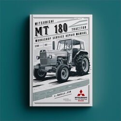 Mitsubishi MT 180 Tractor Service Repair Workshop Manual PDF