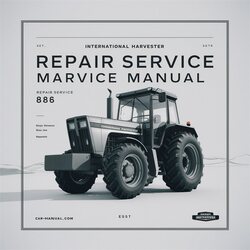 International Harvester Tractor 886 Service Repair Workshop Manual PDF