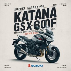 1988-1995 Suzuki Katana Models 600 GSX600F Motorcycle Service Repair Workshop Manual PDF