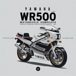 1993 Yamaha WR Models WR500 Motorcycle Service Repair Workshop Manual PDF