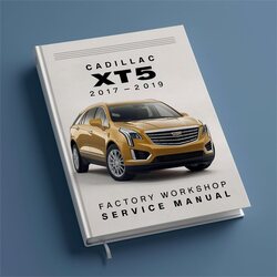 2017-2019 Cadillac XT5 Service Repair Workshop Manual PDF