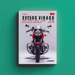 1988-1995 Yamaha Virago XV250 (xv250g XV250GC XV250SG XV250U Xv250uc) Motorcycle Service Repair Workshop Manual PDF