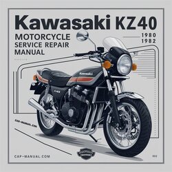 1980-1982 Kawasaki KZ Series KZ440 Motorcycle Service Repair Workshop Manual PDF