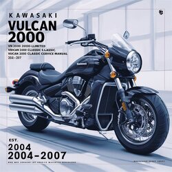 2000-2007 Kawasaki Vulcan VN2000 Motorcycle Service Repair Workshop Manual PDF