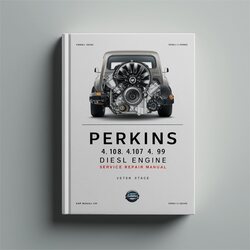 Perkins 100 Series 4.108 4.107 4.99 Diesel Engine Service Repair Workshop Manual PDF