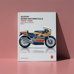 1986-1988 Suzuki SP Series SP200 DR200 Motorcycle Service Repair Workshop Manual PDF