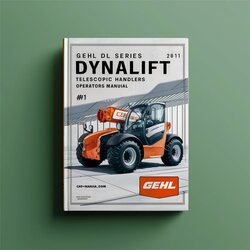 Gehl DL Series Dynalift (dl7/dl9/dl11/dl12) Telescopic Handlers Operators Operator's Manual PDF