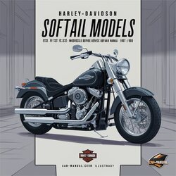 1997-1998 Harley Davidson Softail Harley-davidson Models (flstc Flstf Flsts Fxstc Fxsts Fxstsb) Motorcycle Service Repair Workshop Manual PDF
