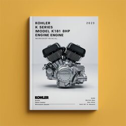 Kohler K Series Model K181 8HP Engine Workshop Manual 