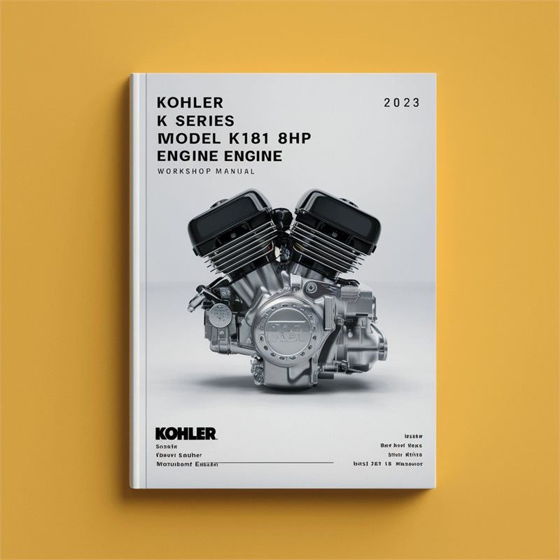 Kohler K Series Model K181 8HP Engine Service Repair Workshop Manual PDF